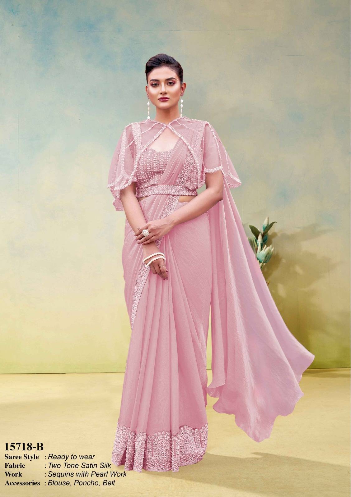 MOHMANTHAN ODYSSEY by Mahotsav 15700 to 15720 Series Indian Traditional Wear & Occasional Stitched Sarees At Wholesale Price